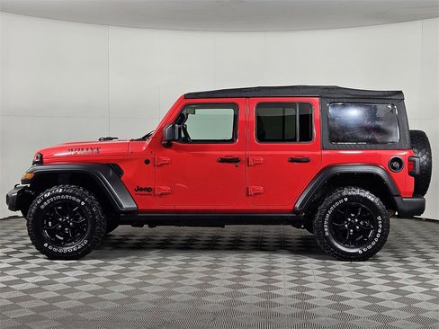 Used 2021 Jeep Wrangler Unlimited Sport image 2