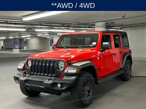 Used 2021 Jeep Wrangler Unlimited Sport image 4