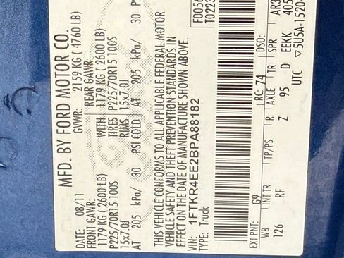 Used 2011 Ford Ranger XLT image 34