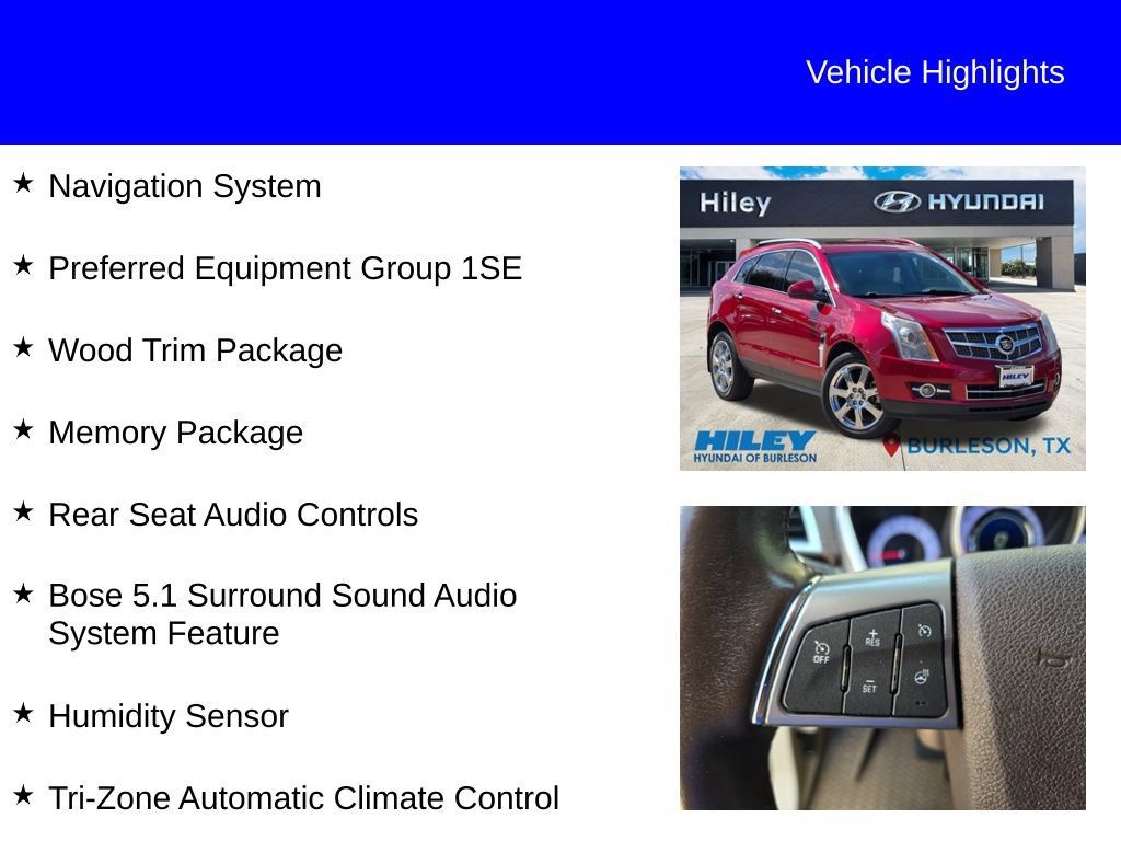 Used 2012 Cadillac SRX Premium FWD image 9