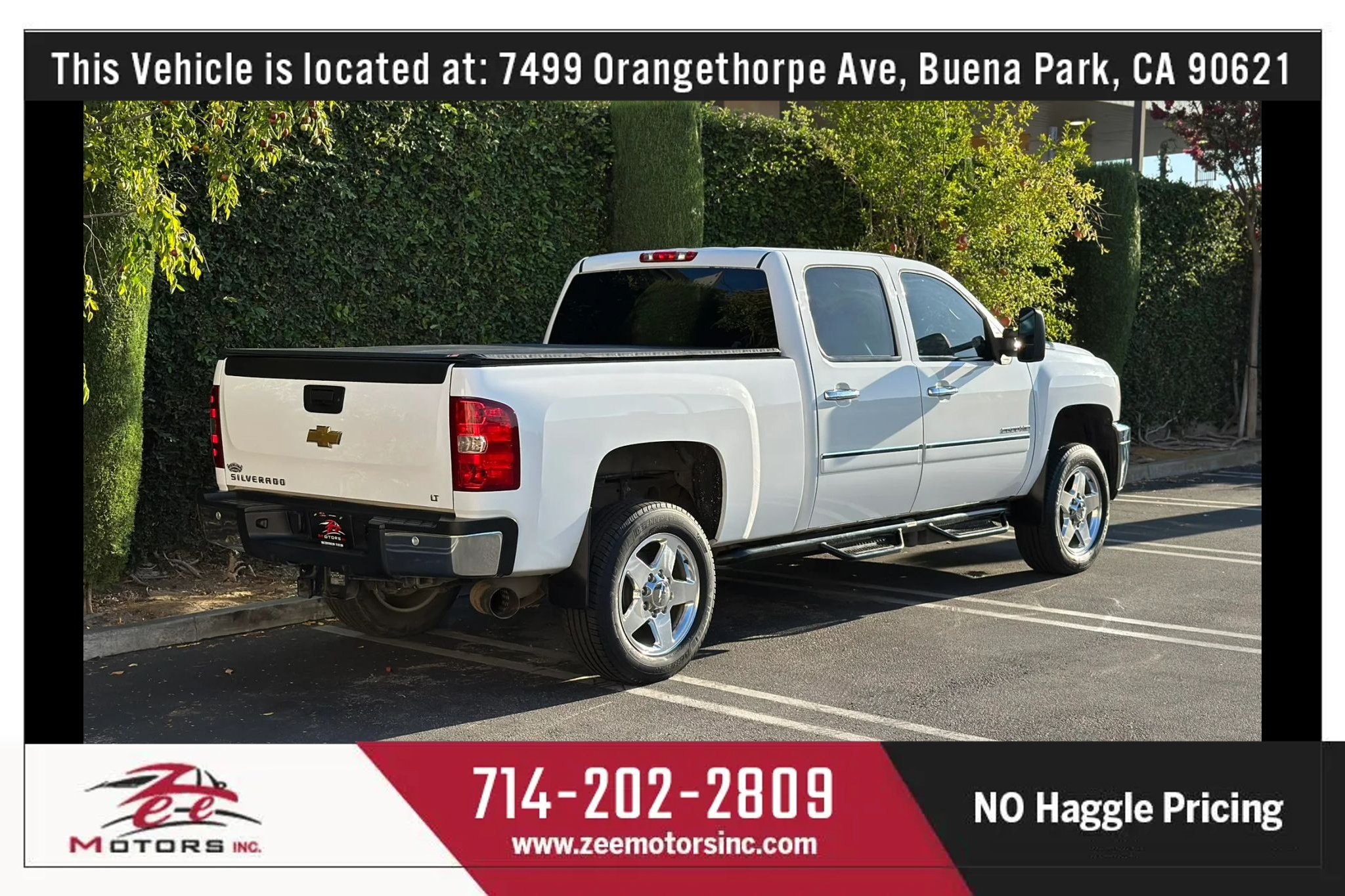 Used 2013 Chevrolet Silverado 2500 LT w/ Custom Sport Truck Package RWD image 7