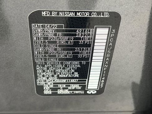 Used 2022 INFINITI QX50 Luxe image 34