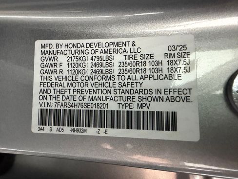 Certified 2025 Honda CR-V EX-L image 21