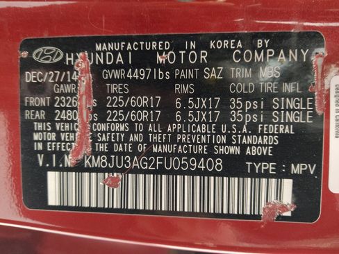 Used 2015 Hyundai Tucson SE image 33