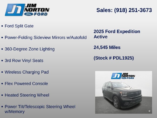 Used 2025 Ford Expedition Active AWD/4WD image 17