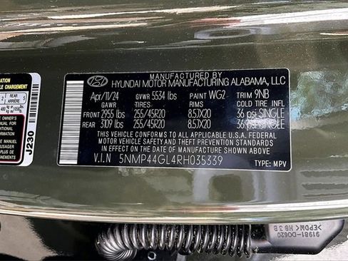 Used 2024 Hyundai Santa Fe Limited image 16