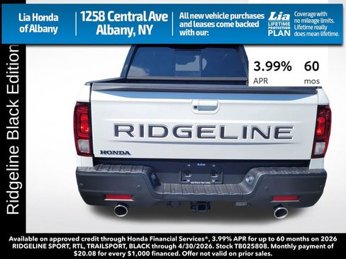 New 2026 Honda Ridgeline Black Edition image 4