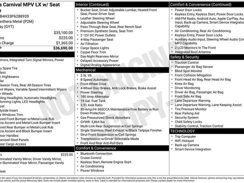 Used 2023 Kia Carnival LX image 21