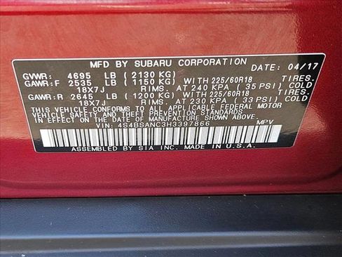 Used 2017 Subaru Outback 2.5i Limited image 24