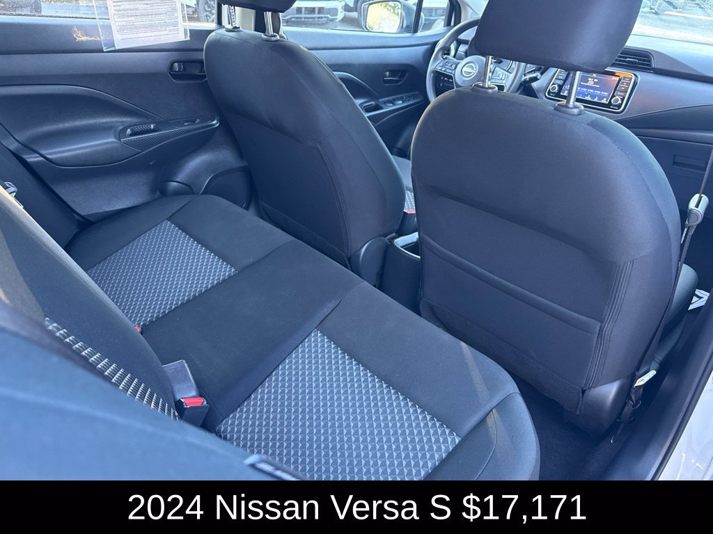 Used 2024 Nissan Versa S w/ Trunk Package FWD image 17