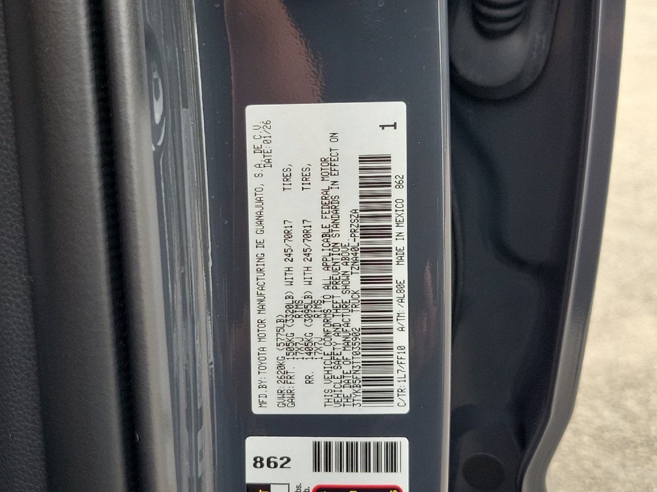 Used 2026 Toyota Tacoma SR5 RWD image 32