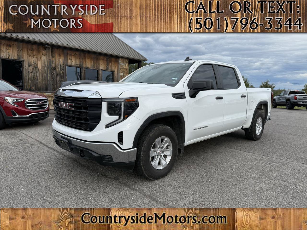 Used 2024 GMC Sierra 1500 Pro w/ Pro Value Package AWD/4WD image 1