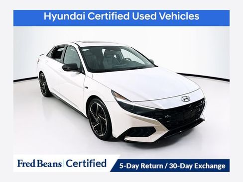 Certified 2023 Hyundai Elantra N Line FWD image 1