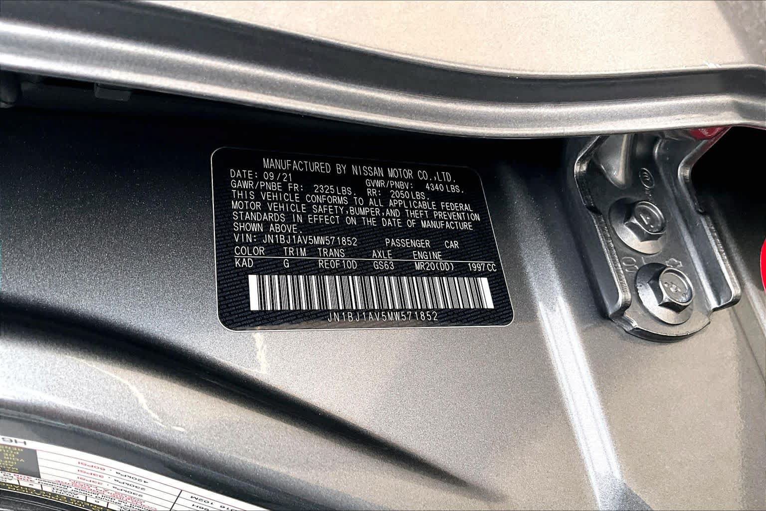 Certified 2021 Nissan Rogue Sport S FWD image 33