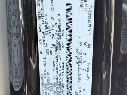 Certified 2025 Ford F150 STX w/ LOBO Package AWD/4WD image 16