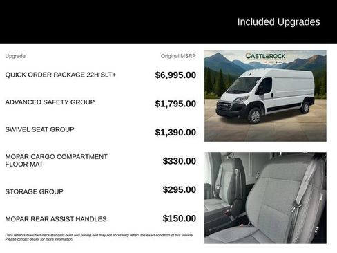 Used 2024 RAM ProMaster 3500 w/ Quick Order Package 22H SLT+ image 5