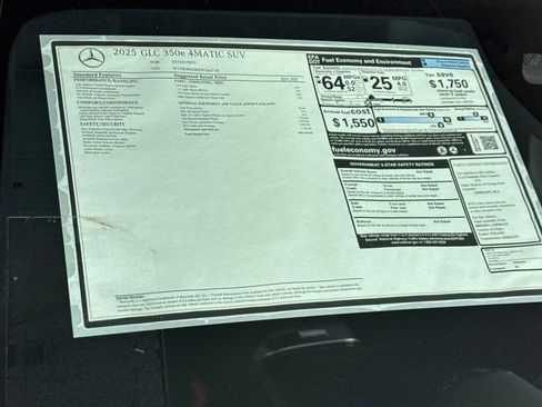 New 2025 Mercedes-Benz GLC 350e 4MATIC image 29