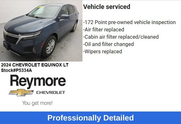 Used 2024 Chevrolet Equinox LT AWD/4WD image 52