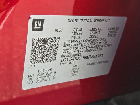 Used 2021 Cadillac Escalade ESV Premium Luxury w/ Performance Package image 21