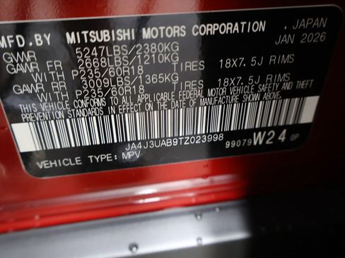 New 2026 Mitsubishi Outlander ES FWD image 46