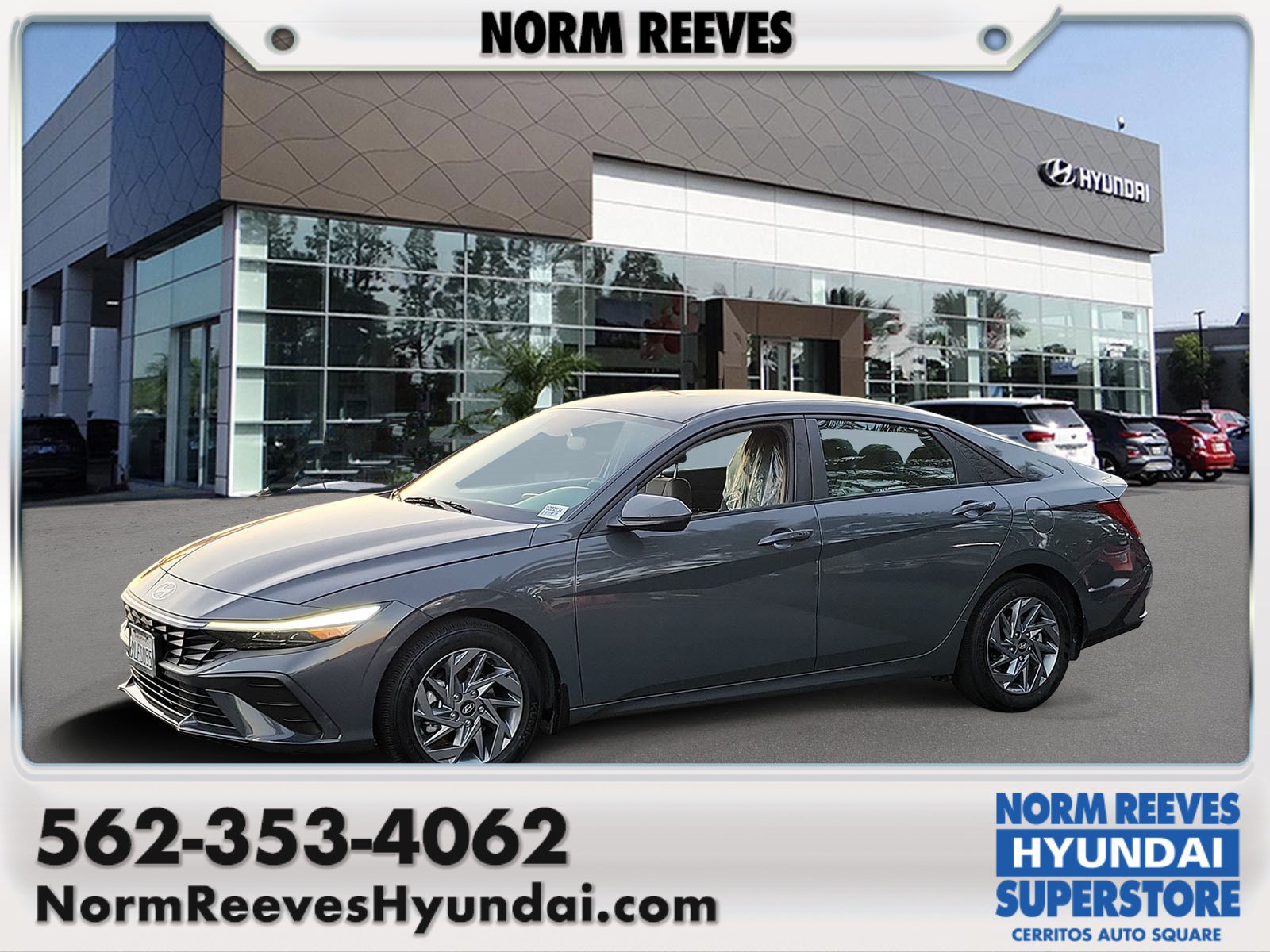 Certified 2024 Hyundai Elantra Blue FWD 360° Tour