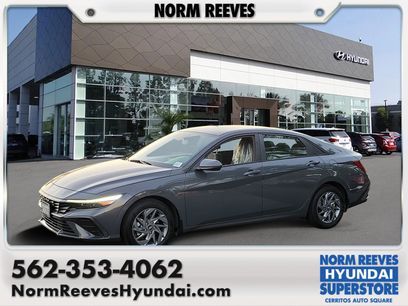 Certified 2024 Hyundai Elantra Blue
