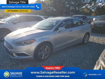 Used 2018 Ford Fusion SE