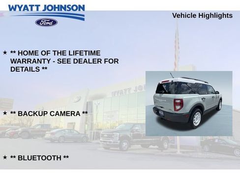 Used 2024 Ford Bronco Sport Heritage w/ Heritage Convenience Package AWD/4WD image 5
