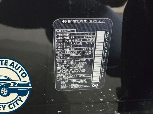 Used 2020 INFINITI QX50 Luxe w/ Navigation Package image 24