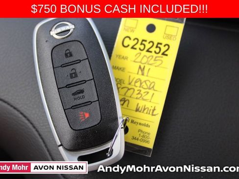 New 2025 Nissan Versa SV w/ Trunk Package image 19