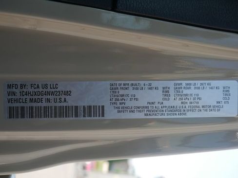 Used 2022 Jeep Wrangler Unlimited Sport AWD/4WD image 7