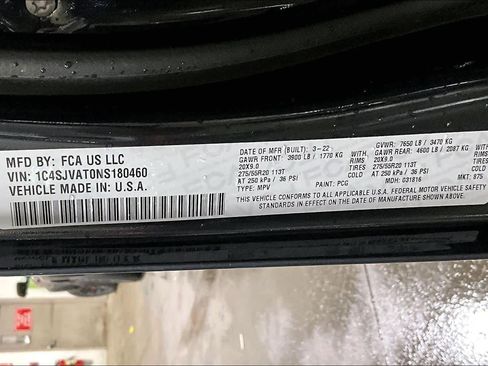 Used 2022 Jeep Wagoneer Series I w/ Premium Group I image 37