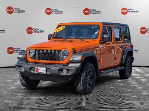 Used 2025 Jeep Wrangler Unlimited Sport AWD/4WD image 1