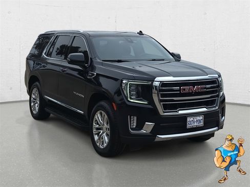 Used 2021 GMC Yukon SLT w/ SLT Luxury Plus Package image 3