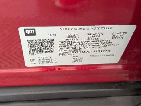 Certified 2023 Chevrolet Traverse LT FWD image 40