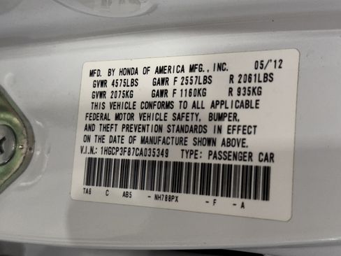 Used 2012 Honda Accord EX-L image 38
