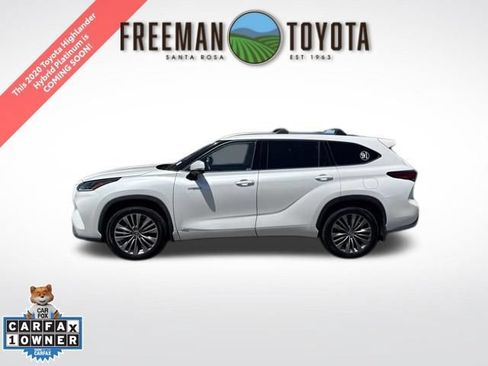 Used 2020 Toyota Highlander Platinum AWD/4WD image 1