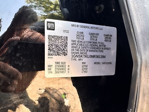 Used 2022 Chevrolet Tahoe High Country AWD/4WD image 26