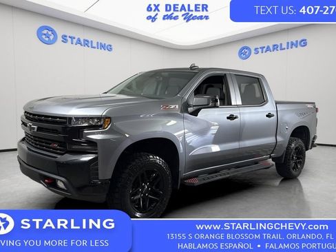 Used 2021 Chevrolet Silverado 1500 LT Trail Boss w/ Convenience Package II AWD/4WD image 1