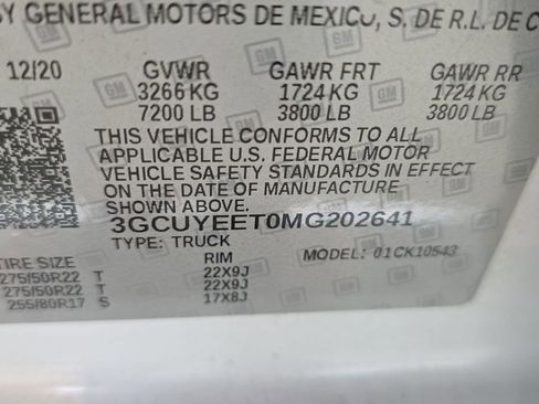 Certified 2021 Chevrolet Silverado 1500 RST w/ Convenience Package II AWD/4WD image 34