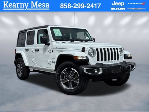 Used 2023 Jeep Wrangler Unlimited Sahara AWD/4WD image 1