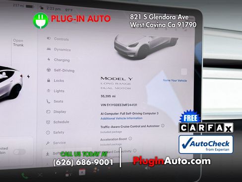 Used 2021 Tesla Model Y Long Range AWD/4WD image 32