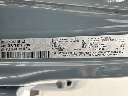 New 2026 Jeep Gladiator Mojave AWD/4WD image 22