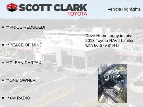 Used 2013 Toyota RAV4 Limited AWD/4WD image 7