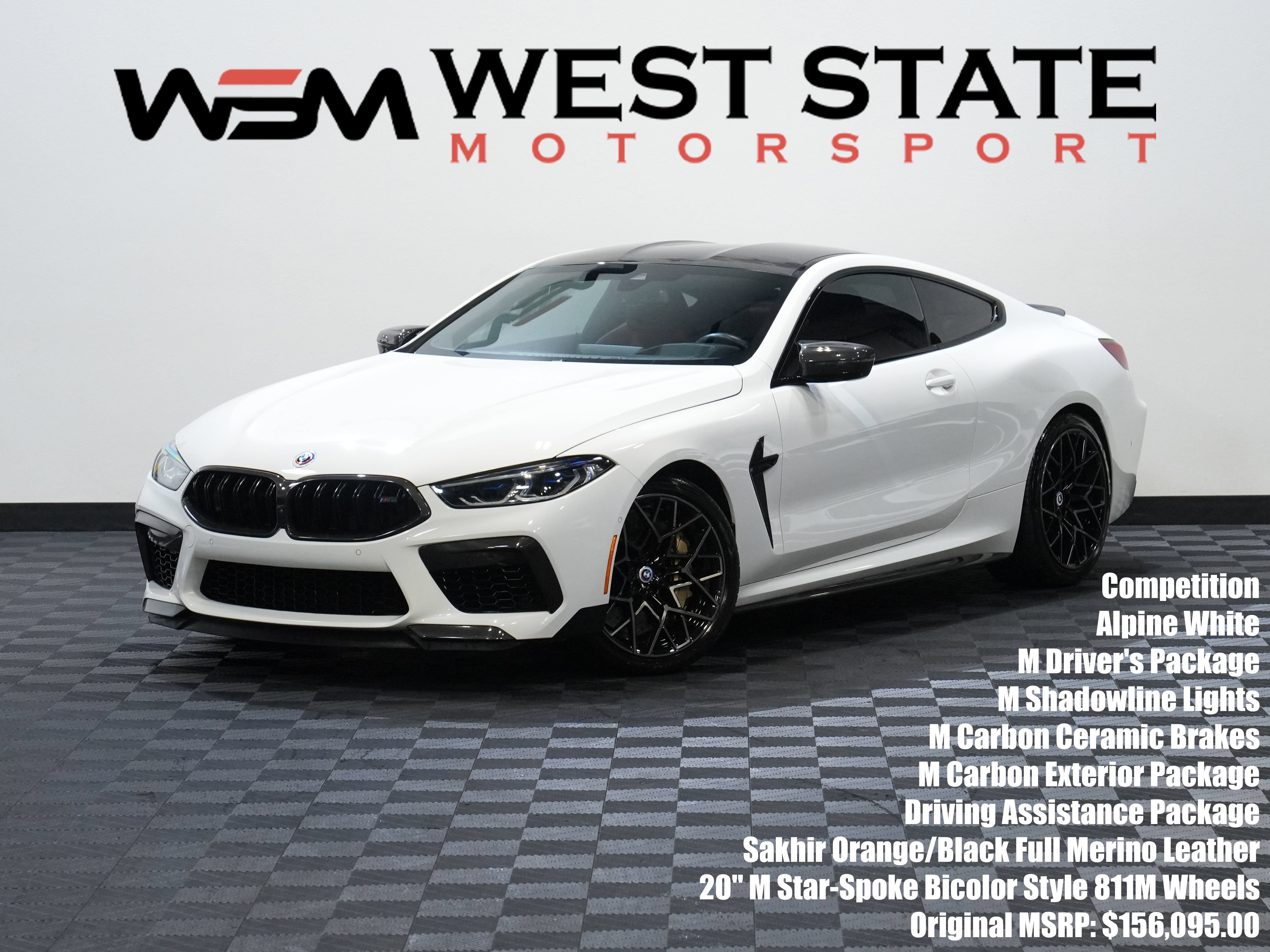Used 2023 BMW M8 Competition w/ M Carbon Exterior Package AWD/4WD image 1