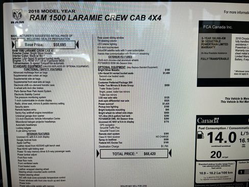 Used 2018 RAM 1500 Laramie image 22