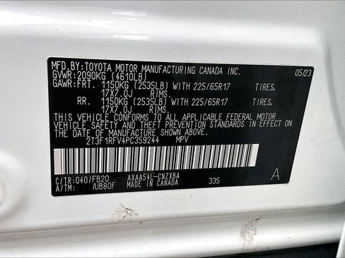 Used 2023 Toyota RAV4 LE AWD/4WD image 29