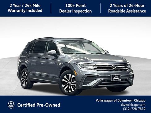 Certified 2023 Volkswagen Tiguan S w/ Driver Assistance Package AWD/4WD image 1