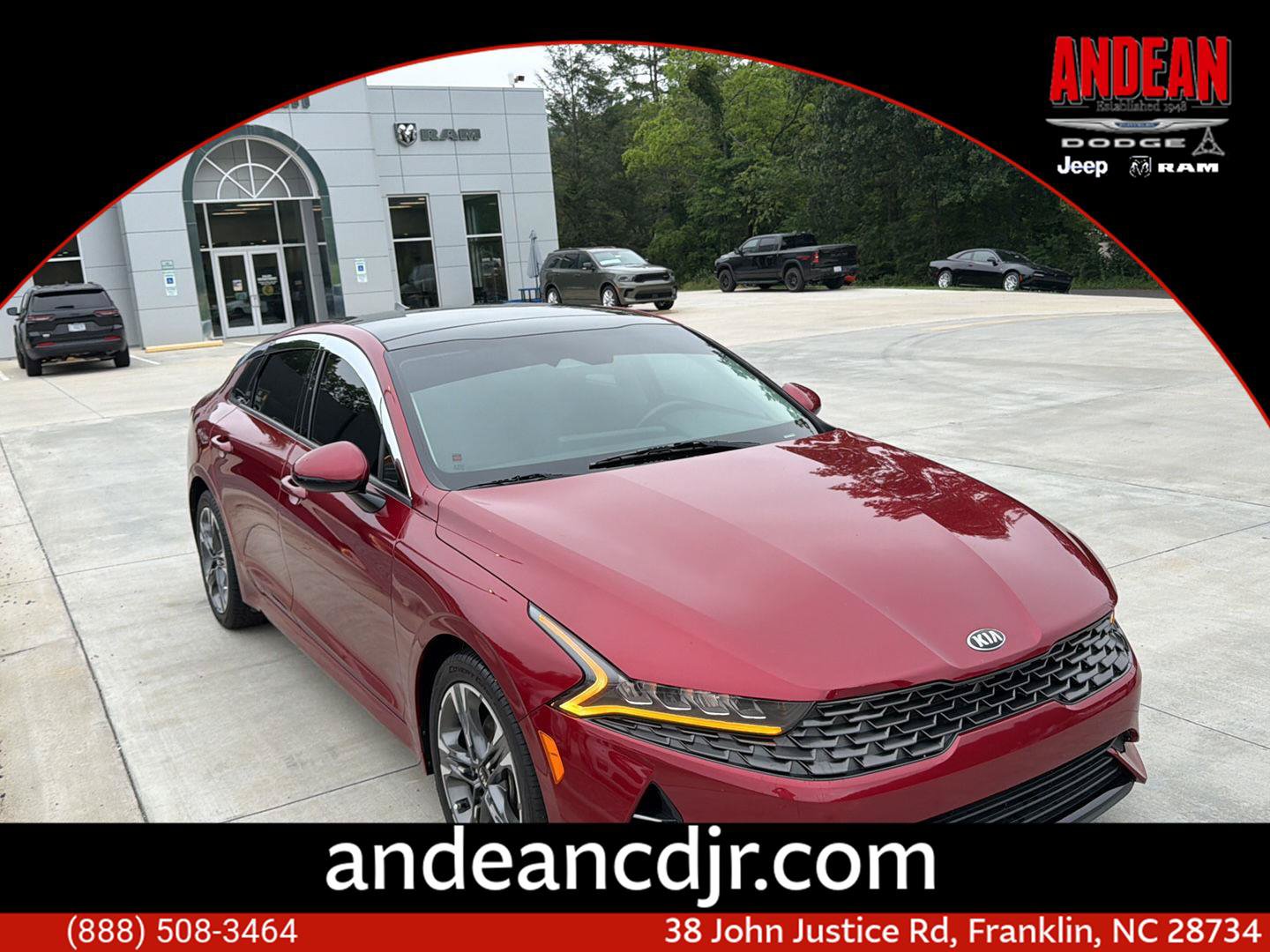 Used 2021 Kia K5 EX FWD image 1
