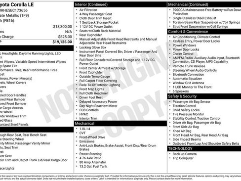 Used 2014 Toyota Corolla LE image 3